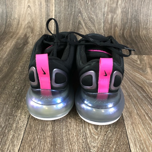 Nike Air Max 720 Black/White/Laser Fuchsia - Picture 3 of 9